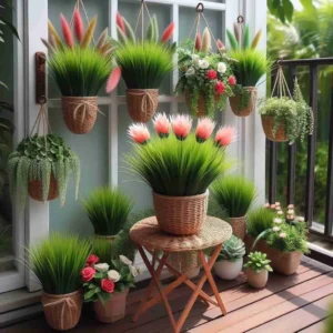 Monkey Grass Artificial Plants Beauty Bringing Nature